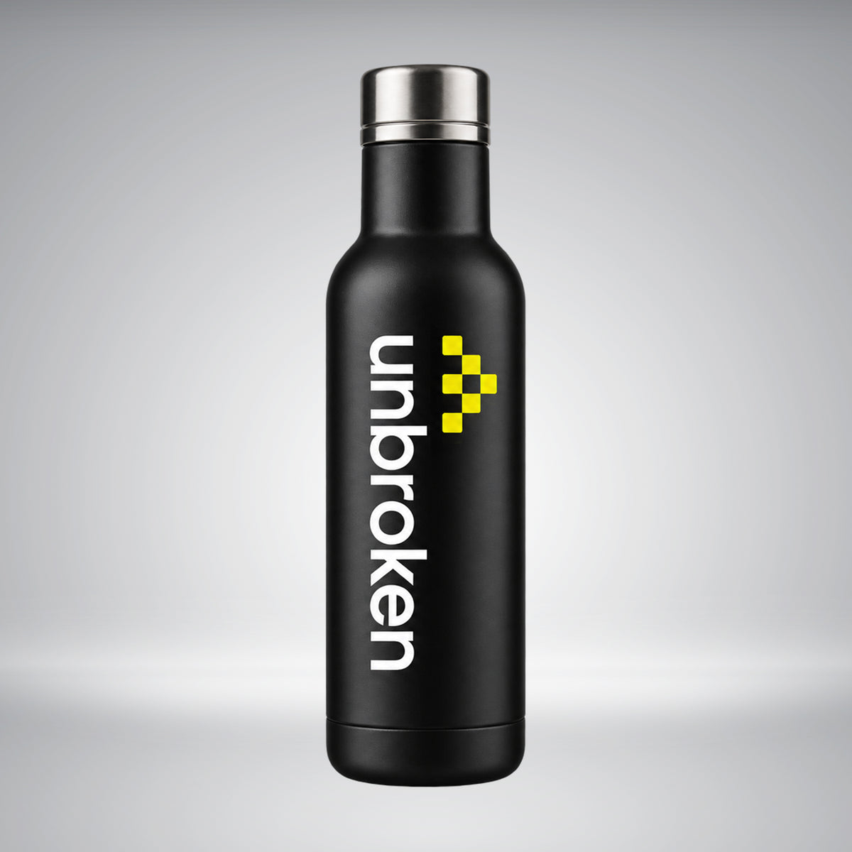 Unbroken sports water bottle
