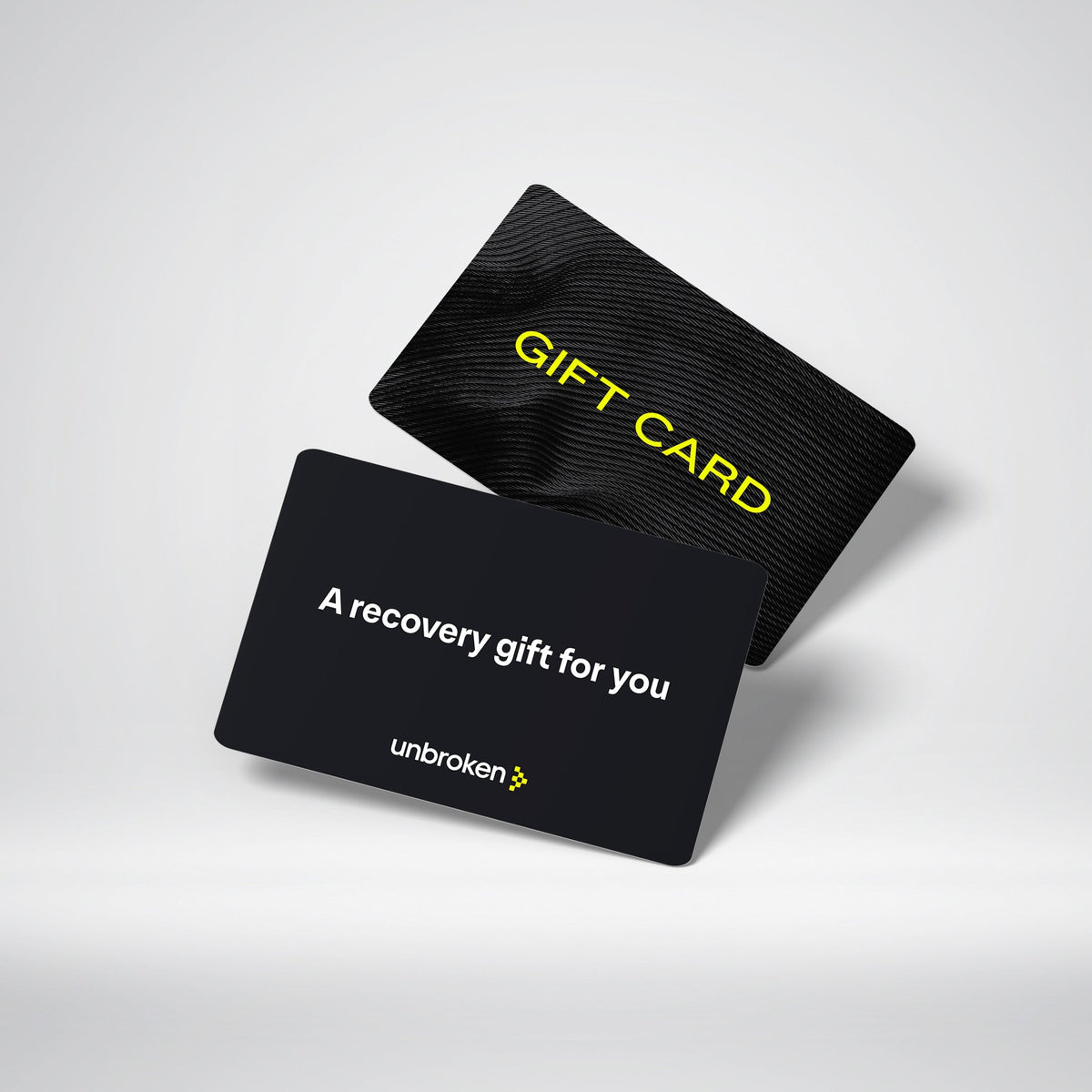 Unbroken gift card